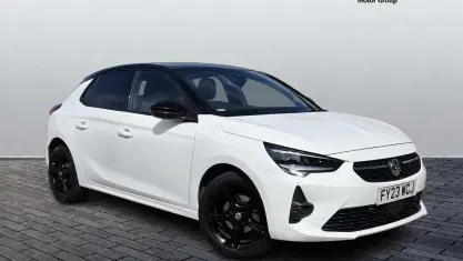 Used Vauxhall Corsa GS Line 75 HP (55 kW) 2022 White Hatchback