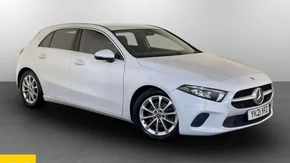 White Used 2021 Mercedes A200 Executive Hatchback | £16,495 (Good price)