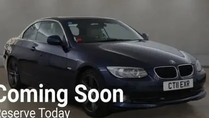 Used BMW 320 Cabriolet Comfort Edition 170 HP (125 kW) 2011 Blue Cabriolet