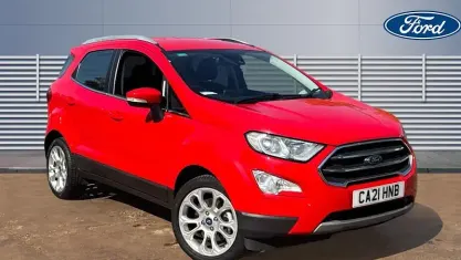 Second-hand Ford Ecosport Titanium 125 CP (91 kW) 2021 Roșu SUV