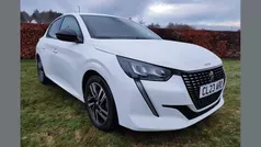 White Used 2023 Peugeot 208 Allure+ Hatchback | £14,250 (Fair price)