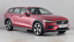Red Used 2021 Volvo V60 CC Pro Estate | £28,495 (Fair price)
