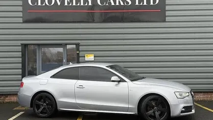 Silver Used 2014 Audi A5 Black Edition Coupe | £7,999 (Fair price)