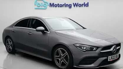 Used Mercedes CLA180 AMG line 136 HP (100 kW) 2022 Grey Coupe