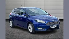 Deep impact blue Used 2017 Ford Focus Zetec Hatchback | £5,490 (Good price)