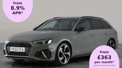 Grey Used 2022 Audi A4 Black Edition Estate | £23,942 (Fair price)