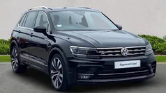 Black Used 2020 VW Tiguan R-line SUV | £24,095 (Fair price)