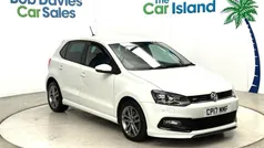 White Used 2017 VW Polo R-line Hatchback | £10,350 (Fair price)
