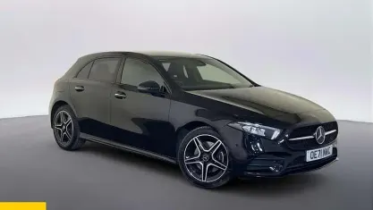 Used Mercedes A250 AMG Line Premium 218 HP (160 kW) 2022 Black Hatchback