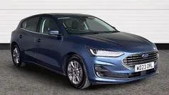 Blue Used 2023 Ford Focus Titanium Hatchback | £15,895 (Fair price)