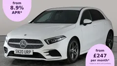 White Used 2020 Mercedes A180 AMG line Hatchback | £16,590 (Fair price)