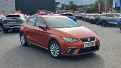 Orange Used 2018 Seat Ibiza SE Technology Hatchback | £8,089 (Fair price)