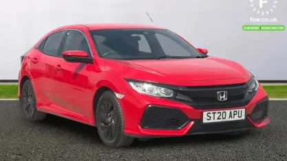 Used Honda Civic SE 126 HP (92 kW) 2020 Red Hatchback
