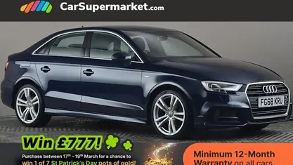 Used Audi A3 S-Line 150 HP (110 kW) 2018 Sedan