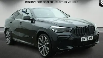 Used BMW X6 M Sport 340 HP (250 kW) 2022 Sapphire black SUV