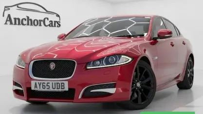 Used Jaguar XF R-Sport 200 HP (147 kW) 2015 Red Sedan