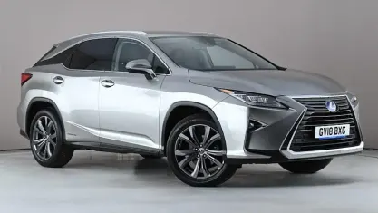 Usado Lexus RX450h Luxury Line 313 CV (230 kW) 2018 Plateado SUV
