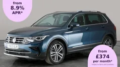Blue Used 2023 VW Tiguan Elegance SUV | £25,254 (Fair price)