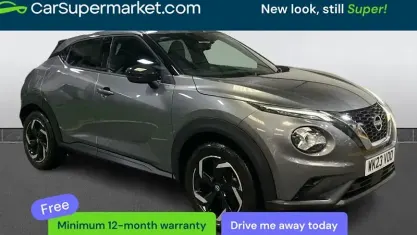 Begagnad Nissan Juke N-Connecta 114 HK (83 kW) 2023 Grå SUV