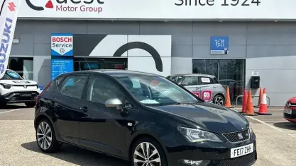 Used Seat Ibiza FR 110 HP (80 kW) 2017 Black Hatchback