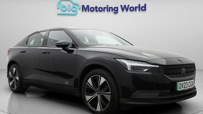 Begagnad Polestar 2 Standard Range Single Motor 169 kW (231 HK) 2022 Svart Halvkombi
