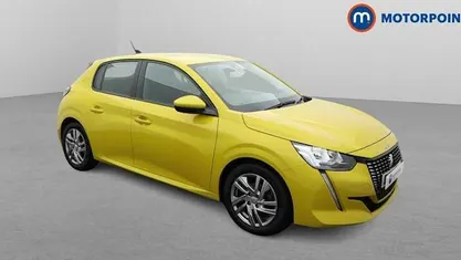Yellow Used 2020 Peugeot 208 Active Hatchback | £11,199 (Fair price)