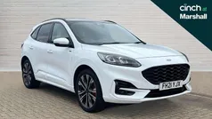 White Used 2021 Ford Kuga ST-Line X SUV | £14,324 (Fair price)