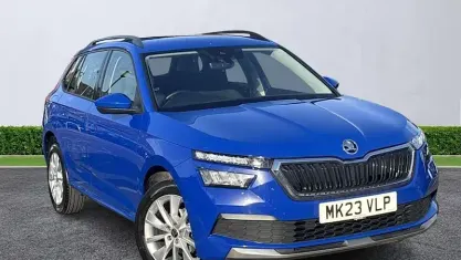 Used Skoda Kamiq SE 95 HP (69 kW) 2023 Blue SUV