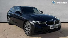Black Used 2025 BMW 320 Sport Line Estate | £34,080 (Fair price)