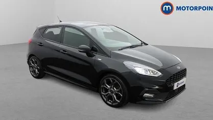 Used Ford Fiesta ST-Line 125 HP (91 kW) 2021 Black Hatchback