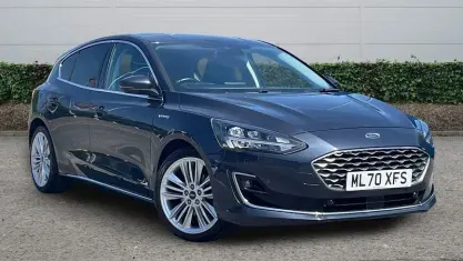 Used Ford Focus Vignale 125 HP (91 kW) 2020 Blue Hatchback