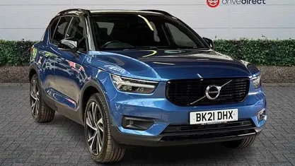 Blue Used 2021 Volvo XC40 R-Design Pro SUV | £18,850 (Fair price)