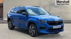 Blue Used 2022 Skoda Kodiaq vRS SUV | £32,377 (Fair price)