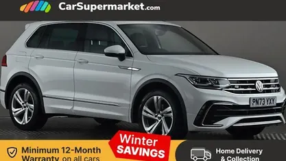 White Used 2023 VW Tiguan R-line Edition SUV | £25,697 (Fair price)