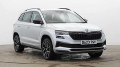 Brilliant silver metallic Used 2023 Skoda Karoq SportLine SUV | £24,995 (Fair price)