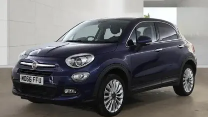 Used Fiat 500X Lounge 170 HP (125 kW) 2017 Blue SUV