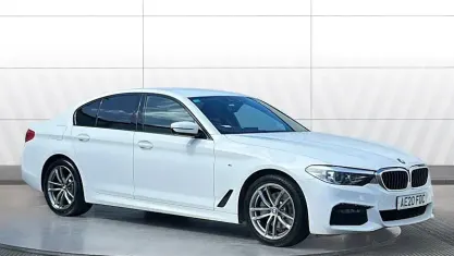 Begagnad BMW 520 M Sport 190 HK (139 kW) 2020 Vit Sedan