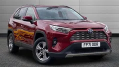 Red Used 2022 Toyota RAV4 Hybrid SUV | £23,895 (Super price)