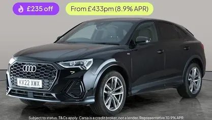 Black Used 2022 Audi Q3 Sportback Black Edition SUV | £26,845 (Fair price)