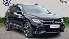 Black Used 2022 VW Tiguan R-line SUV | £29,088 (Fair price)