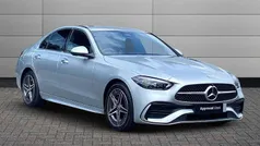Silver Used 2024 Mercedes C300e AMG Line Premium Sedan | £38,195 (Fair price)