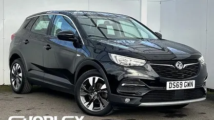 Used Vauxhall Grandland X Sport 131 HP (96 kW) 2019 Black SUV