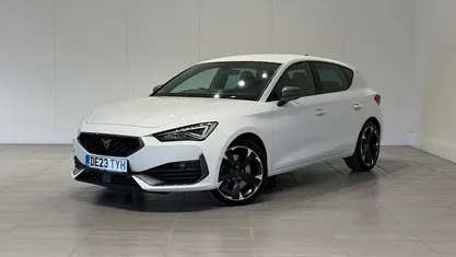 Used Cupra Leon VZ1 245 HP (180 kW) 2023 White Hatchback