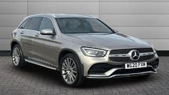 Silver Used 2020 Mercedes GLC300 AMG Line Premium Estate | £28,595 (Good price)