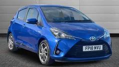 Blue Used 2018 Toyota Yaris Hybrid Hatchback | £11,999 (Fair price)