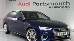 Blue Used 2019 Audi A4 S-Line Estate | £16,790 (Fair price)