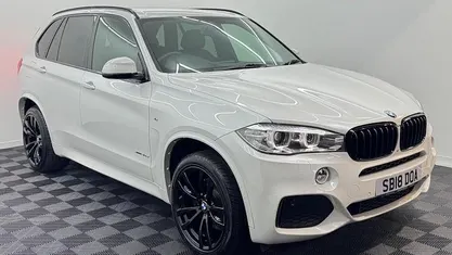Used BMW X5 M Sport 313 HP (230 kW) 2018 White SUV