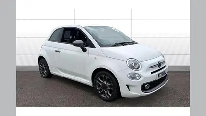 White Used 2019 Fiat 500 S Hatchback | £7,686 (Fair price)