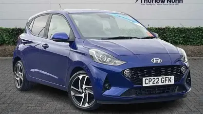 Used Hyundai i10 Premium 84 HP (61 kW) 2022 Blue Hatchback