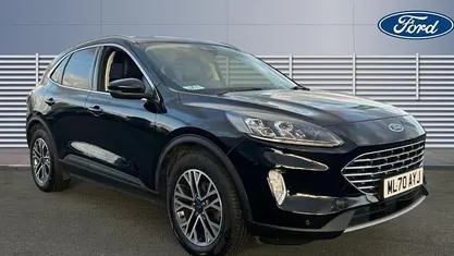 Used Ford Kuga Titanium 150 HP (110 kW) 2020 Black SUV